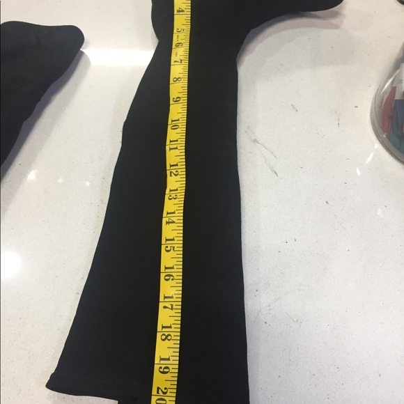 Stuart Weitzman Black Over the Knee Boots size 5.5 - Picture 3 of 8